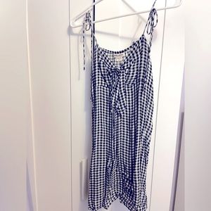 Gingham summer dress